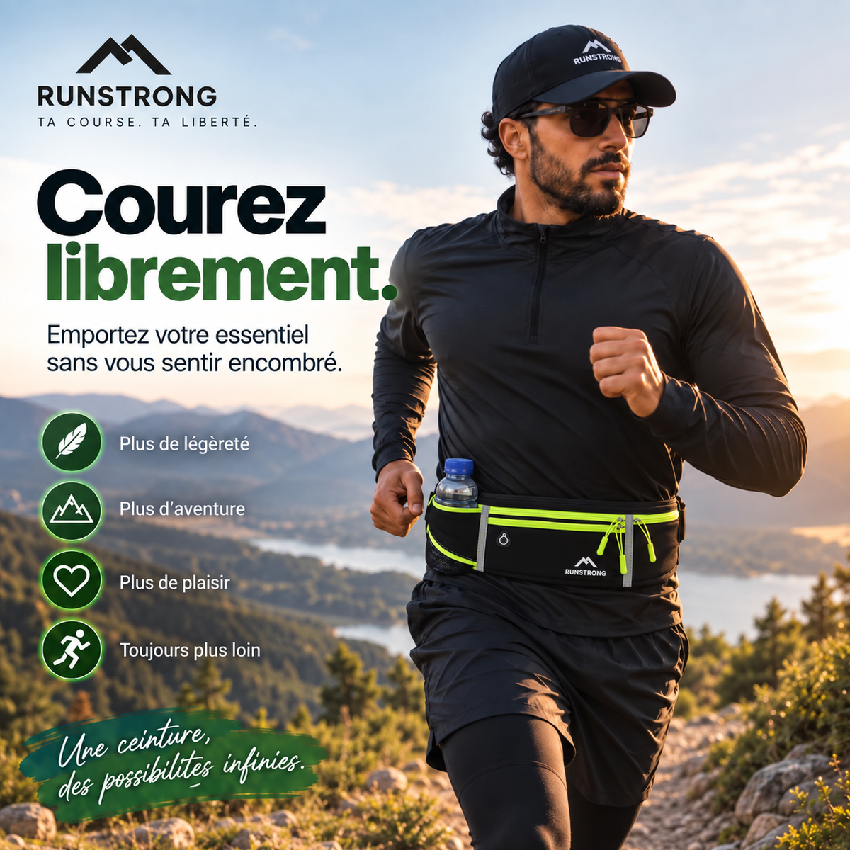 Ceinture de running RUNSTRONG